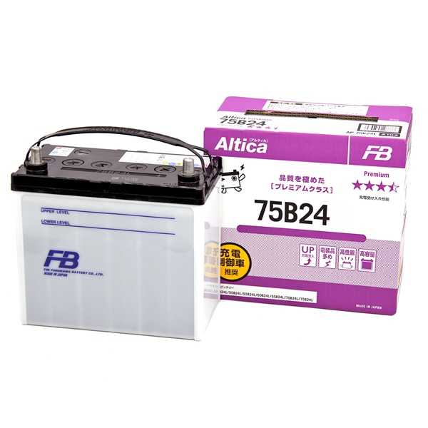 Аккумуляторная батарея FB Altica PREMIUM 75B24L 60Ah 570А
