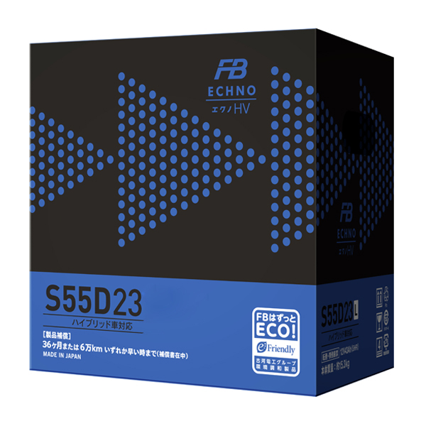 Аккумуляторная батарея FB ECHNO HV 51Ah 420A START-STOP AGM S55D23L