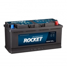 Аккумуляторная батарея ROCKET AGM 105Ah 950A