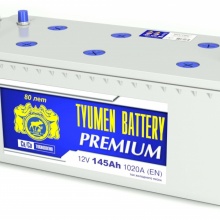 Аккумуляторная батарея TYUMEN BATTERY Premium 6СТ-145Ah 1020A  г.Тюмень