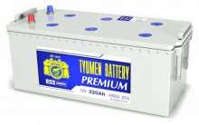 Аккумуляторная батарея TYUMEN BATTERY Premium 6СТ-220Ah 1450A  г.Тюмень