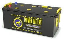 Аккумуляторная батарея TYUMEN BATTERY Standart 6СТ-132Ah 960A  г.Тюмень