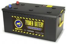 Аккумуляторная батарея TYUMEN BATTERY Standart 6СТ-225Ah 1500A  г.Тюмень