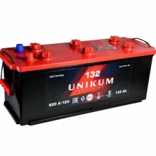 Аккумуляторная батарея UNIKUM 132Ah 820A