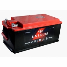 Аккумуляторная батарея UNIKUM 190Ah 1200A