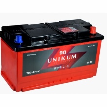 Аккумуляторная батарея UNIKUM 90Ah 700A обратная