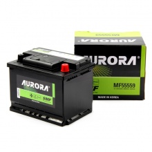 Аккумуляторная батарея AURORA 55Ah 480A MF 55559 L2 L