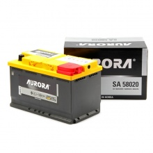 Аккумуляторная батарея AURORA 80Ah 800A AGM 58020 L4 (L)