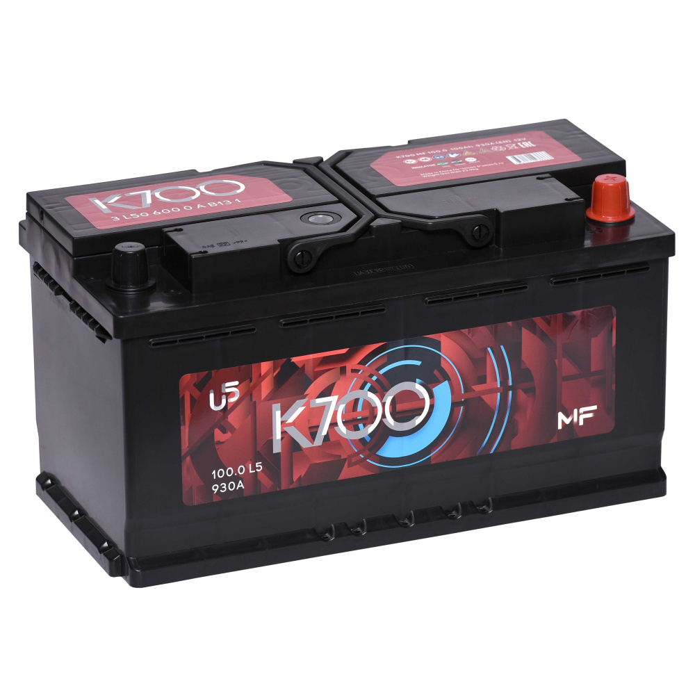 Аккумуляторная батарея K700 100Ah 930A L5