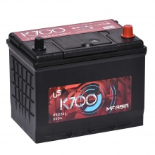 Аккумуляторная батарея K700 80Ah 650A 95D26L