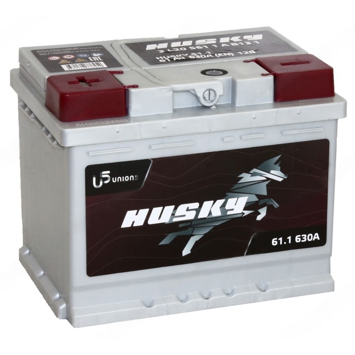 Аккумуляторная батарея HUSKY 61Ah 630A 
