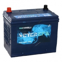 Аккумуляторная батарея VETER 70Ah 770A S-95 115D26L EFB