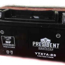 Аккумуляторная батарея PRESIDENT 12V7Ah YTX7A-BS